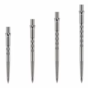 Caliburn Evo Dart Points – Bamboo – Silver