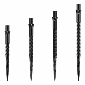 Caliburn Evo Dart Points – Spiro – No Lip – Black