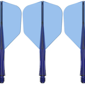 CALIBURN – SUP Flights – Moulded Flight & Shaft – Standard No6 – Blå