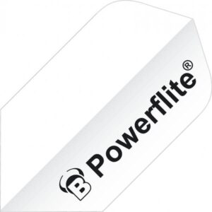 Powerflite Flights – Hvid smal