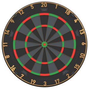 Bull’s Advantage Black Dartskive