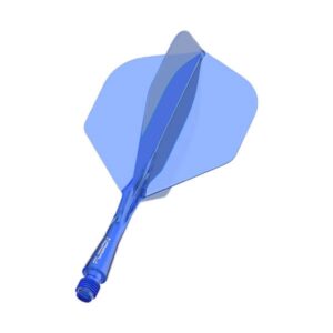 Winmau Fusion Flights – Blå, Kort