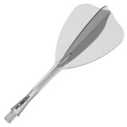 Winmau Fusion Arrow Flights – Transparent, Medium