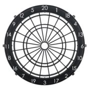Spider med nummerring (Sort – til GranBoard3s)