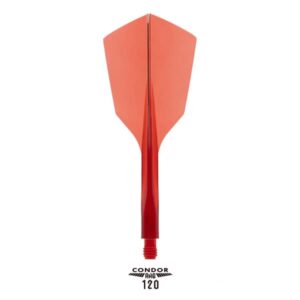 Condor Axe 120 Flights Narrow – Klar Rød, Medium