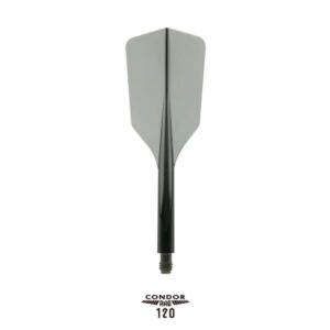 Condor Axe 120 Flights Slim – Klar sort, Lang