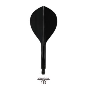 Condor Axe 120 Flights Teardrop – Sort, Medium