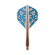 Condor Axe Flights Std. – GT Monster 2 Klar Brun, Kort