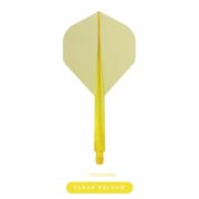 Condor Axe Flights Std. – Klar Gul, Kort