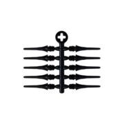 Fit Point Plus Kort – Sort (50 stk)