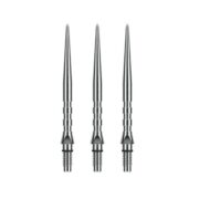 Winmau Switch Point Groove - 30mm, Sølv
